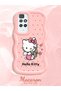 Redmi 10 2022 Compatible Case Camera Protector Pink Silicone Couple Phone Case Kitty Pattern - 2