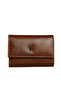 Tan Leather Women's Card Holder - 2