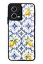 Xiaomi Redmi Note 12 5g Glossy Phone Case with Sapphire Lemon Tiles Design