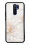 Xiaomi Redmi 9 Glossy Phone Case with Ivory Pearl Blossom Design