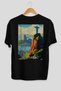 Rio De Janeiro Black Oversize Country City Back Printed Unisex T-Shirt 100% Cotton Premium