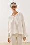 Brushed Cotton Top Ecru - 6