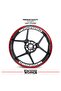 Honda cbr 250r wheel rim sticker inner outer cbr125r lettering decal model