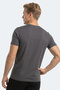 Rivaldo t Men's V-Neck Dark Gray T-Shirt - 4