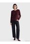 Esvab • Modern & Distinctive Hair Braid Embroidered Women's Knitwear Cardigan - 2