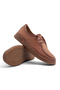 Mnr 4740 Genuine Leather Flat Sole Lace-Up Shoes - 3