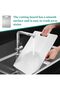 Cutting Board for Kitchen, 304 Stainless Steel Chopping Board Heavy Duty for Cutting Fruits Vegetables Meat and Seafood, Easy Clean, Kitchen Accessories (13.3"×9.06") - 4