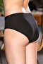 Cotton High Waist Slip Panty Black - 2