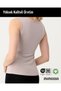 Women's Thick Strappy Lace Modal Cashmere Undershirt - 5