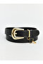 Alita City with a Difference, Lcw Accessories Black Plain Women's Belt - 2