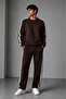 Men's Circular Neck Striped Track Suit