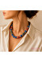 Milena Istanbul Colorful Ethnic Patterned Bead Necklace