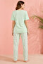 Girls Printed Pyjama Set Short Sleeve - 2