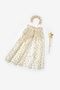 White Glitter Star Girl's Cape, Wand and Crown Set - 3
