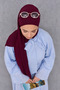 Women's Shawl Cotton-Like Non-Ironing Shawl 75X190 cm - 2
