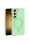 Galaxy S24 Fe Case Magsafe Supported Camera Raised Silicone Matte Anti-Fingerprint