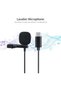 Microphone Portable Clip-on Wired Mic Noise Reduction 360° ,Type-C For Live Streaming Sound Recording - 2