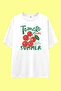 Fresh Mood Club T-Shirt |   Unisex 100% Cotton White Fruit Printed Summer Design Tee