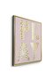 PLAY Word Kids Wall Art | Portrait Framed Canvas Print with Gold Foil Embossed | Luxury Modern Decor for Kids Room - 3