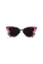 Kids UV400 Protection with Light Weight Eyewear, 3D Glitter Butterfly Kids Sunglasses Set, Cute Toddler Sunglasses With Portable Hard Case - 4