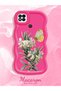 Redmi 10A Compatible Case Camera Protector Red Silicone Couple Phone Case Butterfly Pattern - 2
