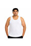 فانلة داخلية رجالية بدون أكمام بيضاء مقاس 3XL و4XL
