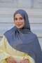 G Pattern Premium Shawl-Anthracite