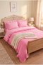 Polka Dot, Ruffled Double Duvet Cover Set |   Cotton |   200X220 cm Duvet Cover, 2 Pieces 50X70 cm Pillowcases |   Stylish and Elegant - 2