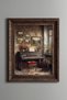 Nostalgic Piano Corner - Vintage Patterned Table - Thick Model