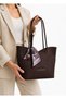 Original Women's Large Volume Shoulder Bag with Puppy Detail - 4
