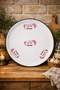 No 60 Enamel Tray Tableware, Food Presentation Tray, Floor Table Zinc ~58 cm