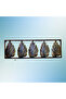 Metal Leaf Panel Wall Decor – Hand-Painted and Handmade(L: 12 inches xD:36 inches) - 3