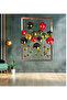 Handcrafted Iron Wall Art Panel – Laser-Cut and Hand-Painted(L:27'' XD:1.5'' X H:36'') - 3