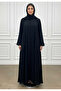 Elegance Embroidered Lace Abaya-901 - 4