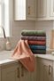 Soft Colors |   3-Piece Salmon, Pink, Cagl Color Soft Touch Kitchen Towels - 100% Cotton