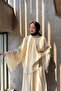Cream Guipure Embroidered Velissa Blouse