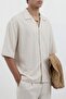 Natur Linen Blend Men's Shirt - 6