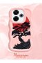 Redmi 13 4g Compatible Case Camera Protector Pink Silicone Couple Phone Case Tree Pattern - 2
