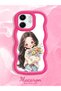 Infinix Smart 9 Compatible Case Camera Protector Red Silicone Couple Phone Case Girl Pattern - 2