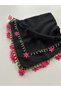 Handcrafted Needlepoint Embroidered Writing/Needlepoint/Needlepoint Yemeni/Handcrafted Cheesecloth/Hand Knitting - 3