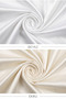 Satin Textured White Sunshade Curtain L 1. Quality L Honeycomb Style or Long Style L Suitable for All Combinations - 4