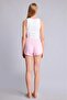 Cotton Waffle Textured Elastic Tied Waist Short Shorts I0706Ax26Au - 5