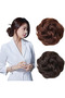 Messy Bun Scrunchie with Elastic Rubber Band, Updo Chignon Donut Ponytail Hairpiece,Ponytail Hair Extensions, Synthetic Tousled Hair for lady