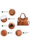 Women Genuine Leather Purses and Handbags Satchel Tote Shoulder Bag - 4