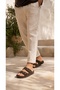 Unisex Four Seasons Anatomical Sole Double Buckle Adjustable Slippers - 3