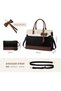Laptop Tote Bag for Women,Leather Work Bag, Waterproof Business Teacher Bag,Large Computer Handbag Purse Briefcase,Office Gifts for Women - 8