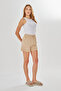 Women's Muslin Shorts 100% Cotton with Pockets - 3