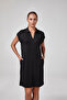 P2538 Women's Collared Dress with Pockets
