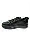 M054 Black Leather Casual Men's Shoes - 3