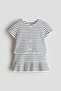 2-piece dress and cardigan set